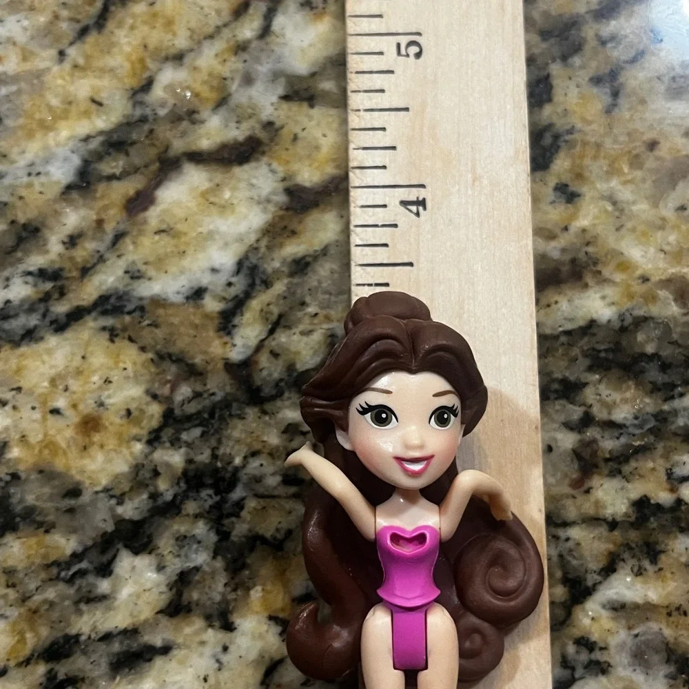 Disney Princess Little Kingdom‎ Royal Doll Lot 3 Jasmine Cinderella Belle 3.75in